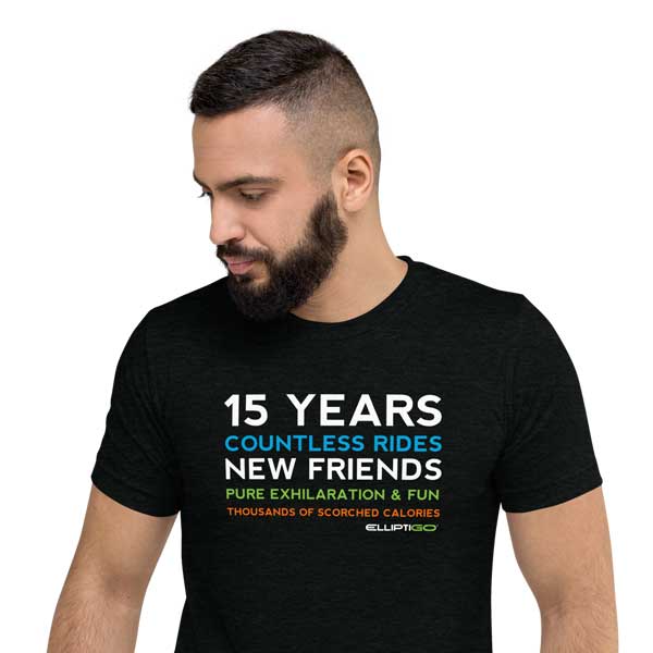 15 Years of Countless Rides Unisex T-Shirt