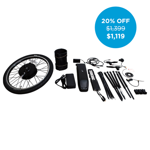 Electric Bike Conversion Kit, Long-Stride - 11R, 8S, 8C, 3C