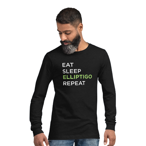 Eat, Sleep, ElliptiGO, Repeat Long Sleeve T-Shirt